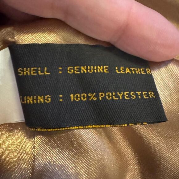 Reed Leather Sportswear Tan Suede Jacket Women’s Size M  Genuine Leather - Picture 4 of 5